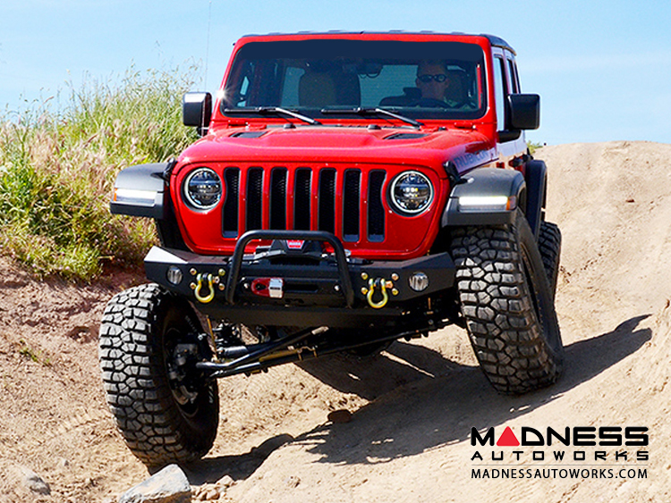 Jeep Wrangler JL FrameBuilt Bumper Base Combo MADNESS Autoworks